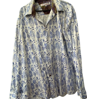 John Lennon  White Polo Shirt  Size 4XL   