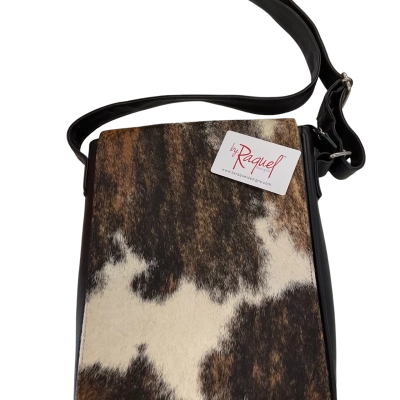 Raquel  Womens Handbag Animal print / Black  