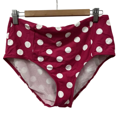 Sea Level Australia Womens Size 14 Bikini Bottoms Pink / Polka Dot 