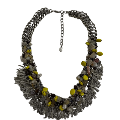 Zara Womens Necklace Multicoloured 