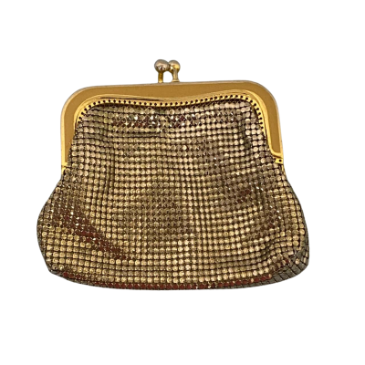 Glomesh Womens Purse Gold 