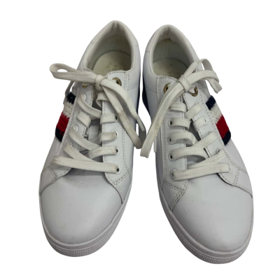 Tommy Hilfiger Unisex  Size 38 Sneakers White 