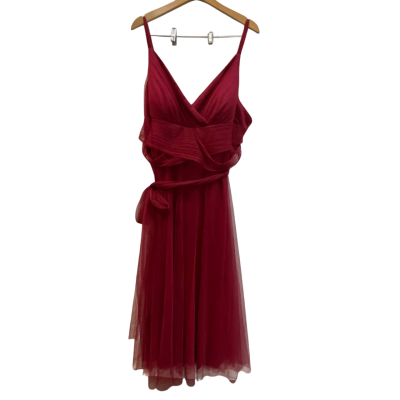  Womens Ever Pretty Size XXXL Maroon dress