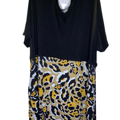  Womens  Top Size 18 Black  / Multicoloured / Pattern 