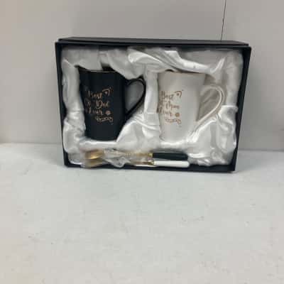 Best Cat Mum/Dad Mugs Set 