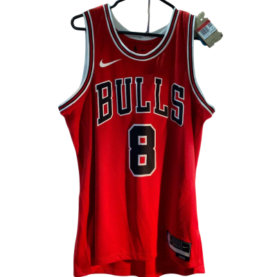 Nike Mens  Size L Chicago Bull Zach LaVine #8 Icon Edition Swingman jersey