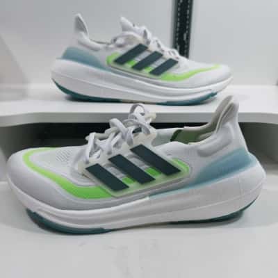 Adidas Ultraboost Light Mens Size US 10.5 Trainers Blue / White / Yellow 