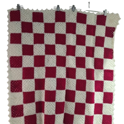 Beautiful Hand Knitted Blanket 