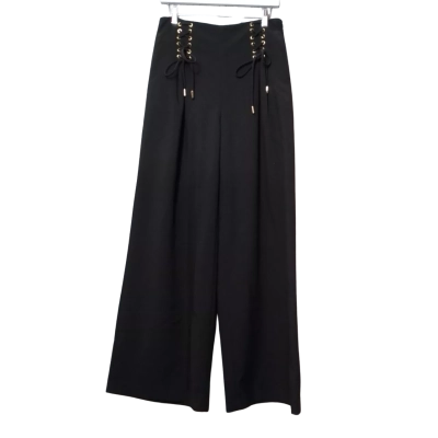 Aureta Women's  Size M Black Wide Leg Pants 