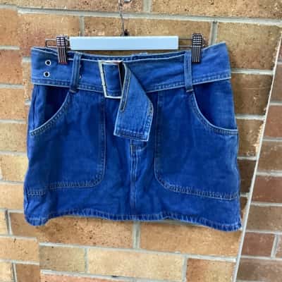  Womens Stndrd Denim Size 8 Mini Skirt 
