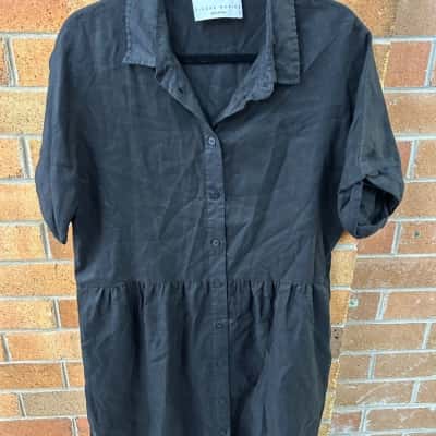 Decjuba Womens  Size M Mini Dress Black  