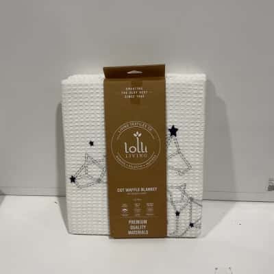 Lolli living cot waffle blanket 
