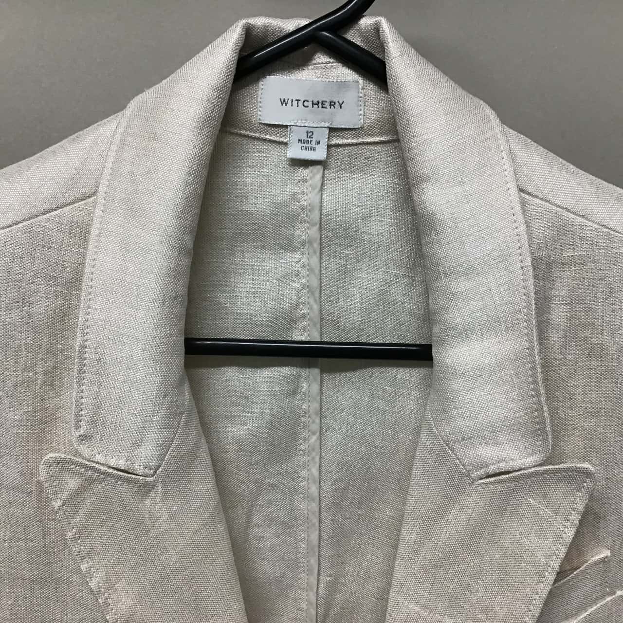 witchery linen jacket