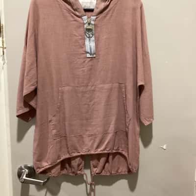 Donna Donna Womens  Size 12 Pink  Shirt