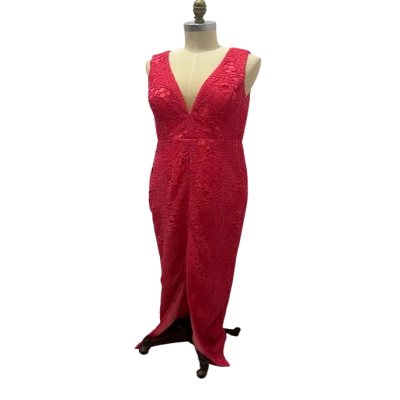 NEW Bariano Womens  Size 16 Formal Dress Coral 