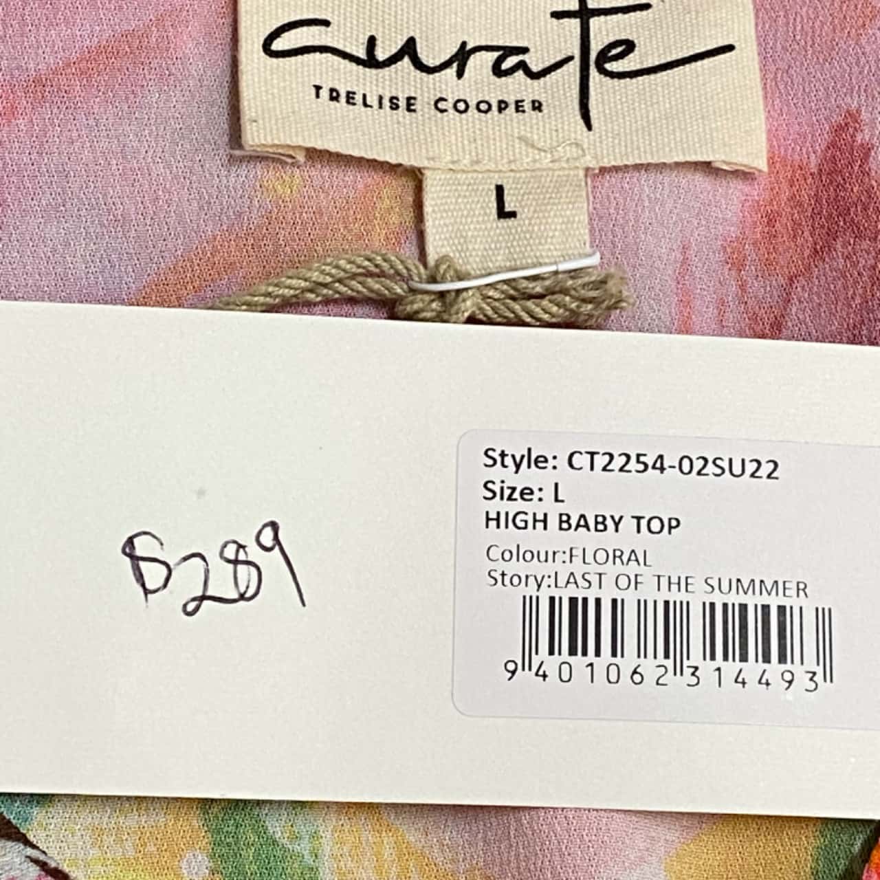 Trelise Cooper Curate Top Size Large RRP 289.00(s)