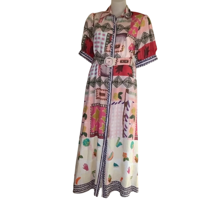 Cindy & Sami    Belted Shirt Dress.  Size 10 