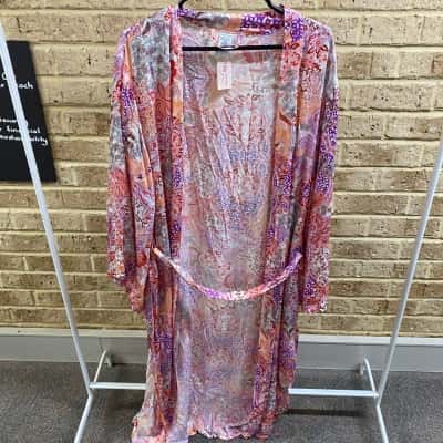 Bras N Things Womens PALMER LONG WRAP Size M 