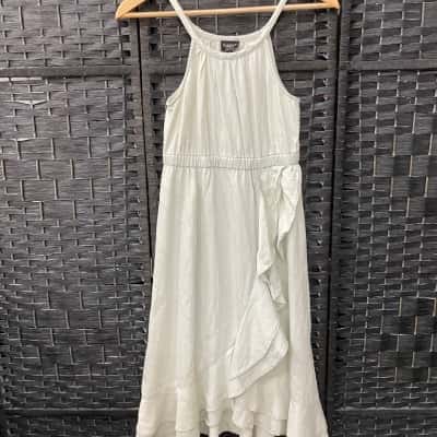Bardot Junior Girls Size 10 Dress Pale Green / Grey