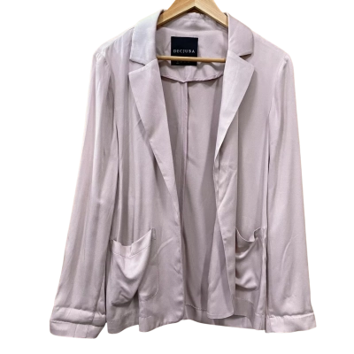 Decjuba Pale Pink Blazer Jacket Size 8