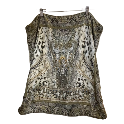 Camilla brand silk cushion cover