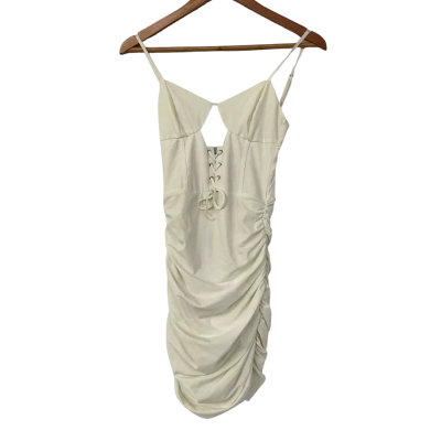 Tiger Mist Ellinor Womens Size XS Mini Dress White | Brand New 