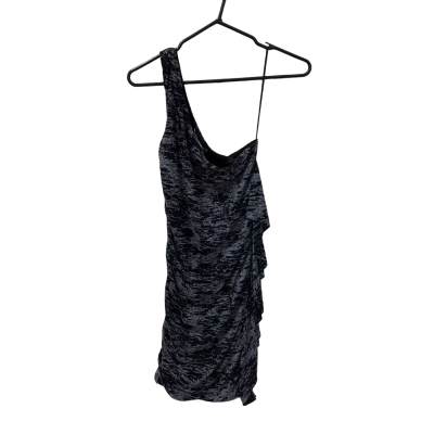 Guess Womens  Size L Party Dress Black/ Grey 