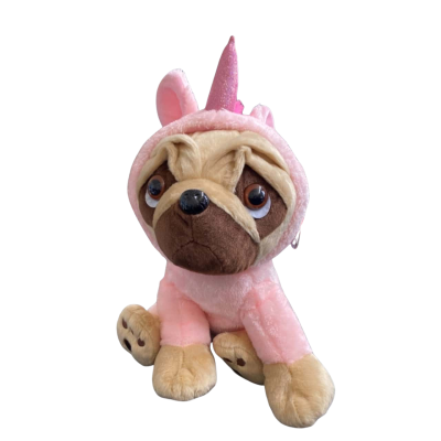 KEEL TOYS Pugs and Kisses / Light Pink
