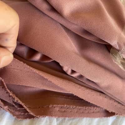 Dusty Pink Polyester Fabric 150cm x 2.2m Fab5