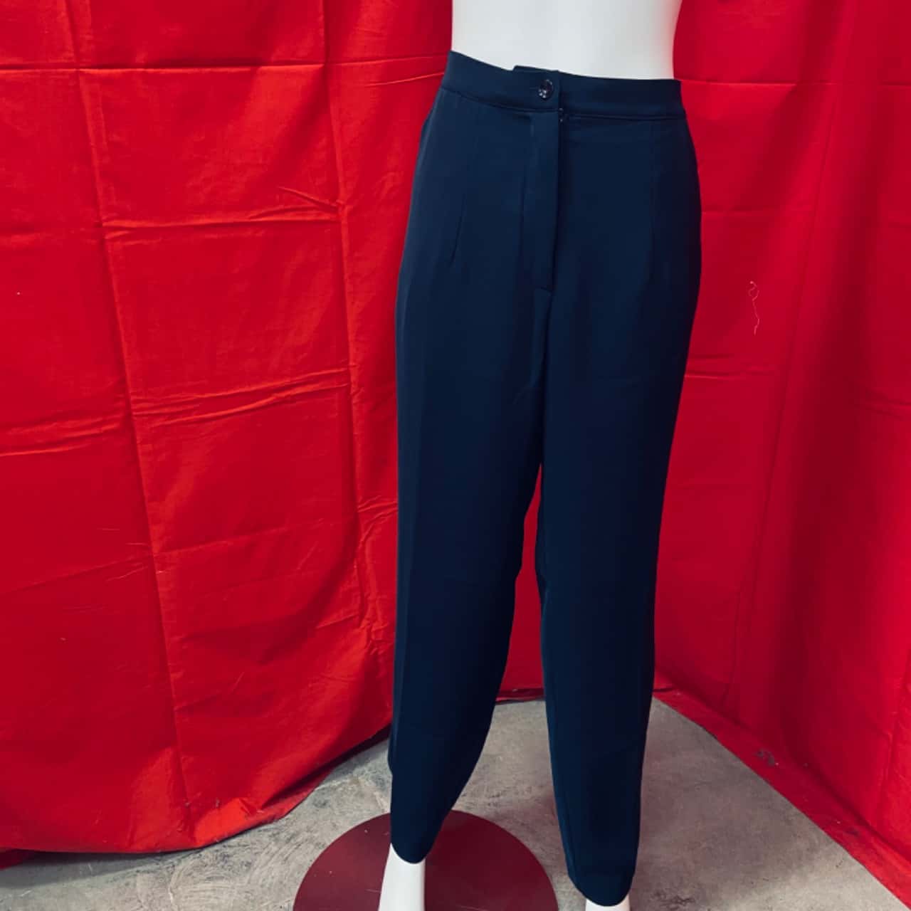 Portfolio Women's Size 12 Navy Blue Jacket & Pants Set