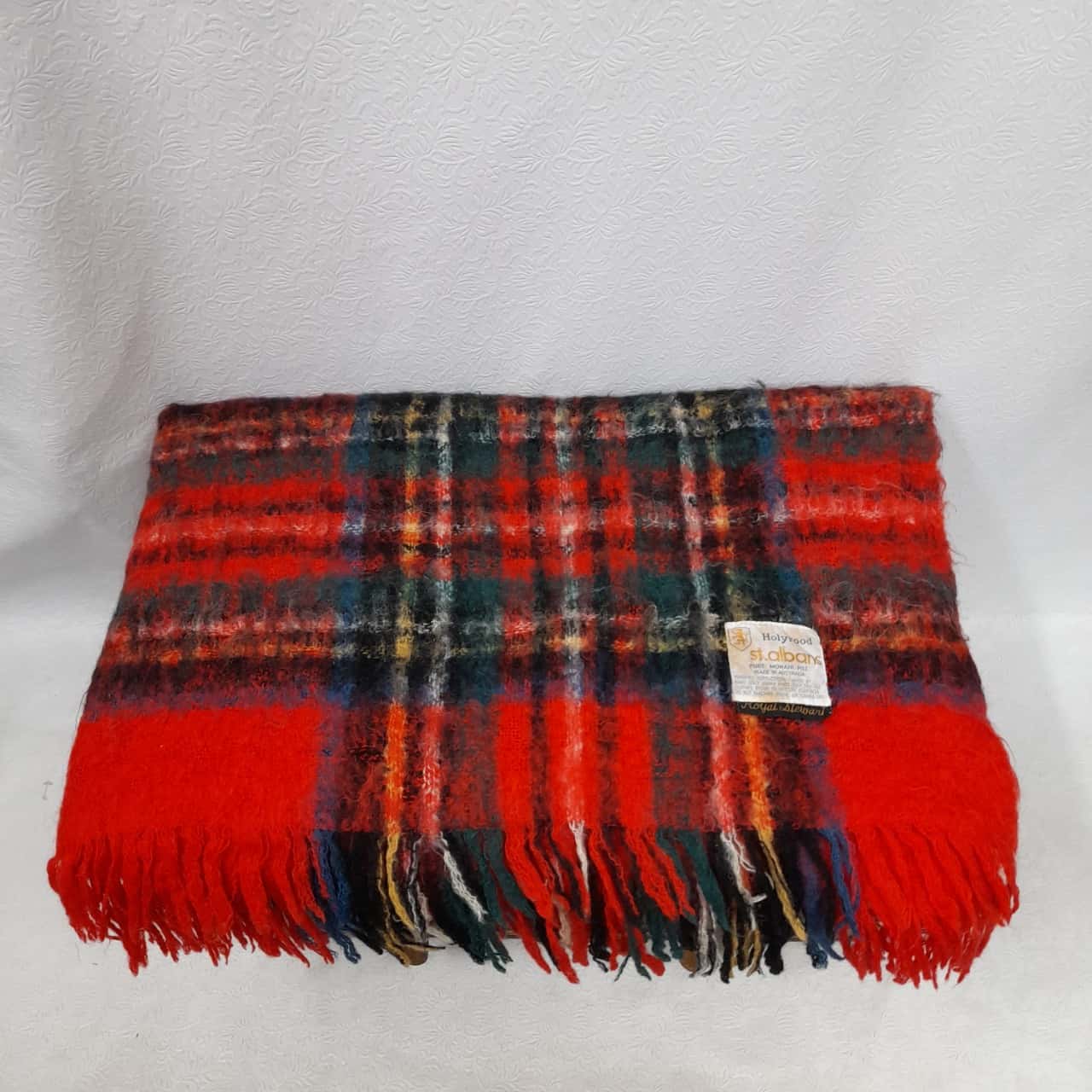 Holywood St. Albans Pure Mohair Pile Throw Blanket (s)