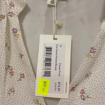Forecast floral blouse