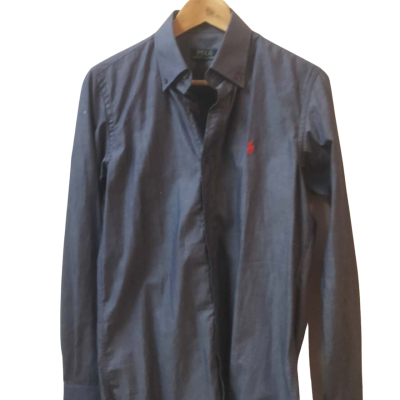 Polo Ralph Lauren Mens  Size S Business Shirt Blue 