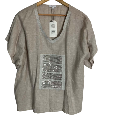 W. Lane  Womens  Size 14 Short Sleeve Shirt 
