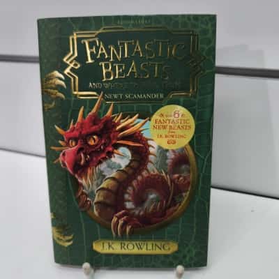 J.K. Rowling Fantastic Beasts and Where to Find Them Hardcover Book 