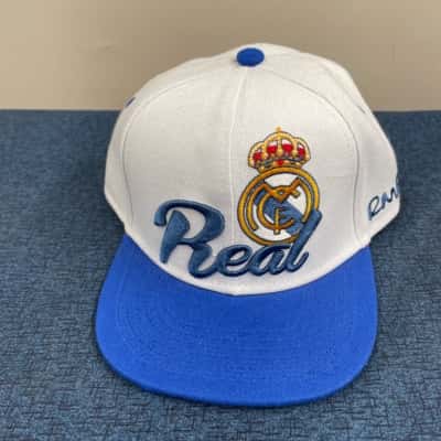  Mens one size SnapBack cap Real Madrid football club 