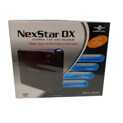 Vantec NexStar DX External 5.25 Inch Sata Enclosure 