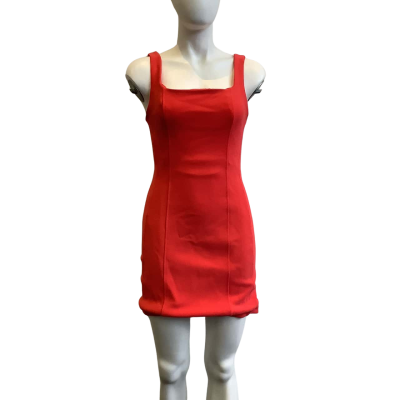 Kookai Women's Brand Size 40 Sleeveless Mini Dress  Red 