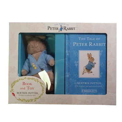 Peter Rabbit Book And Toy Gift Box - New With Tags