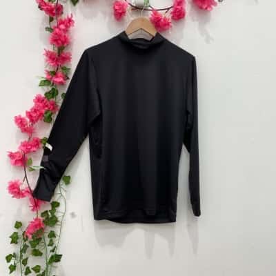 Cross Mens  Size XL Turtleneck Jumper Black  