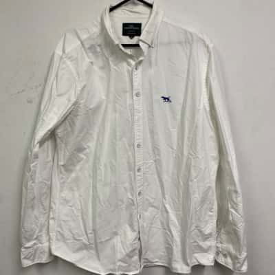 Rodd & Gunn Mens  Size 2XL Long Sleeve Shirt White 