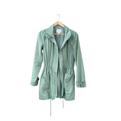 Trenery Size XS Anorak Green 
