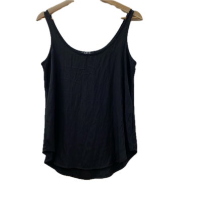 Mela Purdie Womens  Size 8 Black  sleeveless top