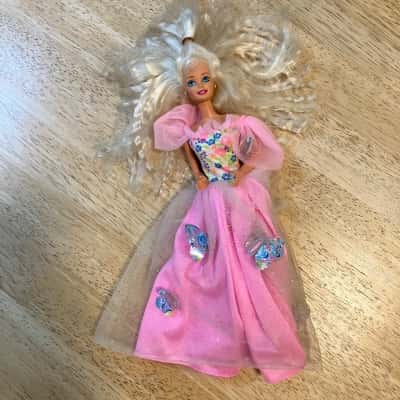 Vintage Mattel Butterfly Princess Barbie Doll 1994