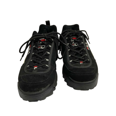 Fila Unisex  Size 40 Sneakers Black  
