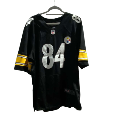 NFL Shop Mens  Size XL Short Sleeve T-shirt Black  / White / Yellow 
