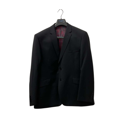Ted Baker Mens Black Size 46S Suit