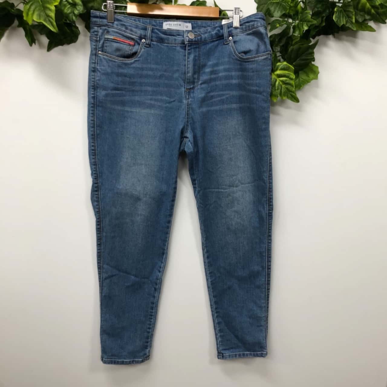 Grae Denim Womens Size 12 Blue Jeans 