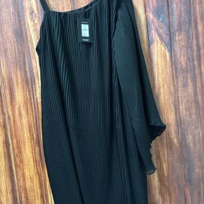 Pink Dusk  Size 24 Black  cocktail dress new 