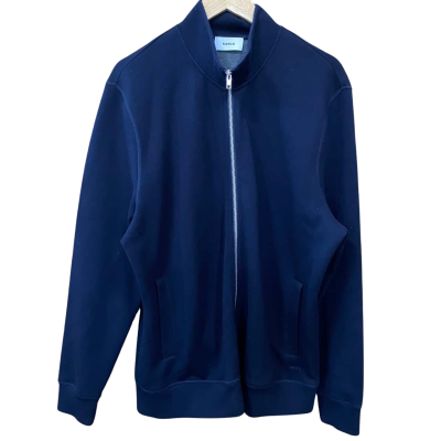 Marcs Navy Blue Mock-Neck Jumper Size XXL